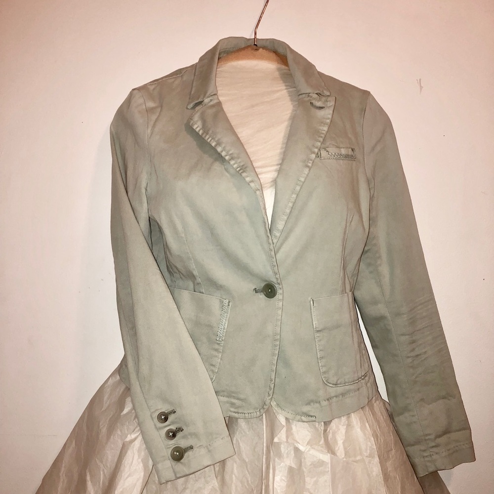 Light blue blazer. Never worn!